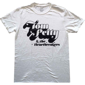 Tom Petty - Logo Uni Wht ryhmässä MERCH / T-paita / Rockoff_Nya April24 @ Bengans Skivbutik AB (5534175r)