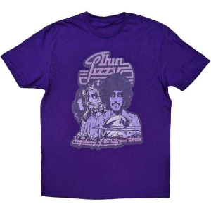 Thin Lizzy - Votww Mono Distressed Uni Purp ryhmässä MERCH / T-paita / Rockoff_Nya April24 @ Bengans Skivbutik AB (5534196r)