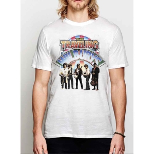 Travelling Wilburys - Band Photo Uni Wht ryhmässä MERCH / T-paita / Rockoff_Nya April24 @ Bengans Skivbutik AB (5534214r)