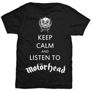 Motorhead - Keep Calm Uni Bl ryhmässä MERCH / T-paita / Rockoff_Nya April24 @ Bengans Skivbutik AB (5534440r)