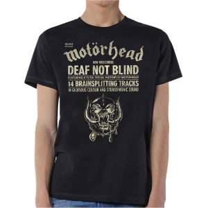 Motorhead - Deaf Not Blind Uni Bl ryhmässä MERCHANDISE / T-paita / Hårdrock @ Bengans Skivbutik AB (5534456r)