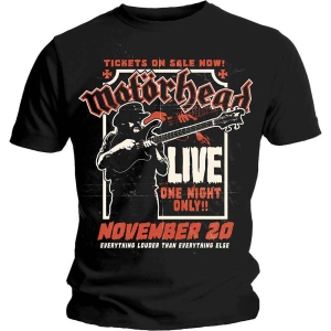 Motorhead - Lemmy Firepower Uni Bl ryhmässä MERCH / T-paita / Rockoff_Nya April24 @ Bengans Skivbutik AB (5534458r)