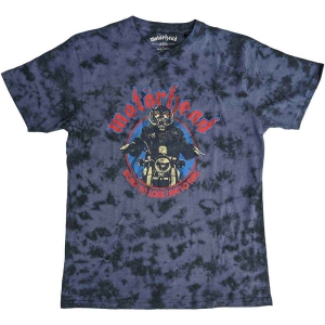 Motorhead - Born To Lose Biker Uni Navy Dip-Dye ryhmässä MERCH / T-paita / Rockoff_Nya April24 @ Bengans Skivbutik AB (5534476r)