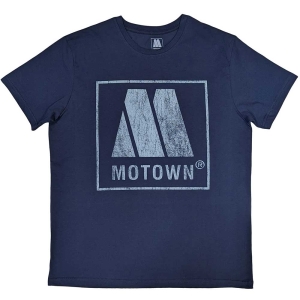 Motown - Vtge Logo Uni Denim ryhmässä MERCHANDISE / T-paita / Övrigt @ Bengans Skivbutik AB (5534479r)