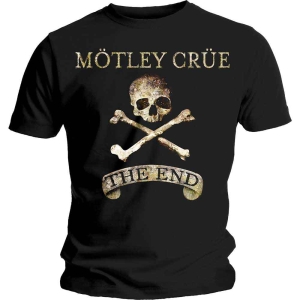 Motley Crue - The End Uni Bl  1 ryhmässä MERCHANDISE / T-paita / Hårdrock @ Bengans Skivbutik AB (5534498)