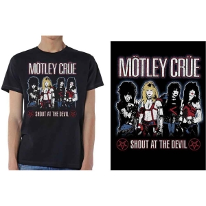 Motley Crue - Shout At The Devil Uni Bl ryhmässä MERCH / T-paita / Rockoff_Nya April24 @ Bengans Skivbutik AB (5534692r)