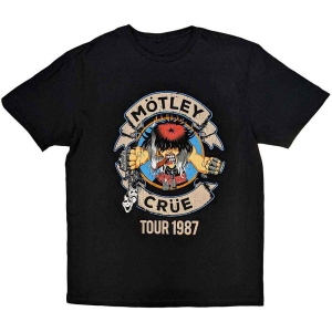 Motley Crue - Girls Girls Girls Tour '87 Uni Bl ryhmässä MERCH / T-paita / Rockoff_Nya April24 @ Bengans Skivbutik AB (5534700r)