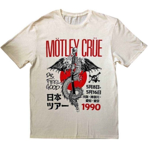 Motley Crue - Dr Feelgood Japanese Tour '90 Uni Natrl ryhmässä MERCH / T-paita / Rockoff_Nya April24 @ Bengans Skivbutik AB (5534702r)