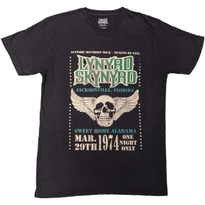 Lynyrd Skynyrd - Winged Skull Uni Bl ryhmässä MERCH / T-paita / Rockoff_Nya April24 @ Bengans Skivbutik AB (5534973r)