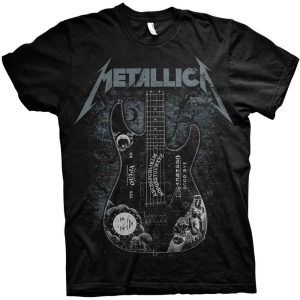 Metallica - Hammett Ouija Guitar Uni Bl  1 ryhmässä MERCH / T-paita / Rockoff_Nya April24 @ Bengans Skivbutik AB (5534987r)