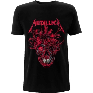 Metallica - Heart Skull Uni Bl ryhmässä MERCH / T-paita / Rockoff_Nya April24 @ Bengans Skivbutik AB (5534999r)