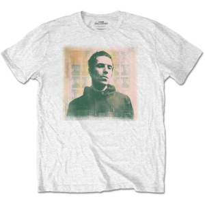 Liam Gallagher - Album Cover Uni Wht ryhmässä MERCH / T-paita / Rockoff_Nya April24 @ Bengans Skivbutik AB (5535309r)