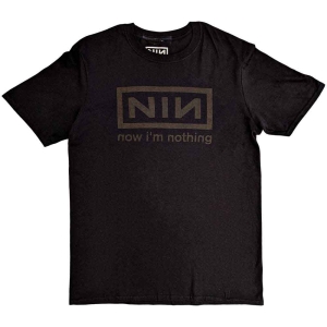 Nine Inch Nails - Now Im Nothing Uni Bl ryhmässä MERCH / T-paita / Rockoff_Nya April24 @ Bengans Skivbutik AB (5535340r)