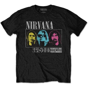 Nirvana - Japan! Uni Bl ryhmässä MERCH / T-paita / Rockoff_Nya April24 @ Bengans Skivbutik AB (5535359r)