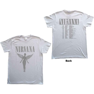 Nirvana - In Utero Tour Uni Wht ryhmässä MERCH / T-paita / Rockoff_Nya April24 @ Bengans Skivbutik AB (5535631r)