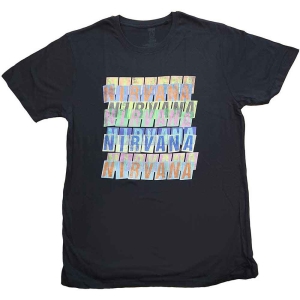 Nirvana - Repeat Uni Bl ryhmässä MERCHANDISE / T-paita / Hårdrock @ Bengans Skivbutik AB (5535633r)