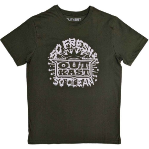 Outkast - So Fresh Uni Green ryhmässä MERCHANDISE / T-paita / Hip Hop-Rap @ Bengans Skivbutik AB (5535642r)