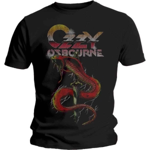 Ozzy Osbourne - Vintage Snake Uni Bl ryhmässä MERCH / T-paita / Rockoff_Nya April24 @ Bengans Skivbutik AB (5535645r)