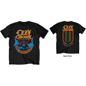 Ozzy Osbourne - Bat Circle Uni Bl  1 ryhmässä MERCH / T-paita / Rockoff_Nya April24 @ Bengans Skivbutik AB (5535648r)