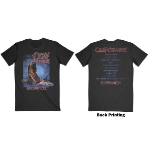 Ozzy Osbourne - Blizzard Of Ozz Tracklist Uni Bl ryhmässä MERCH / T-paita / Rockoff_Nya April24 @ Bengans Skivbutik AB (5535649r)