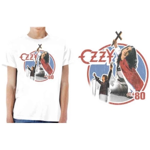 Ozzy Osbourne - Blizzard Of Ozz '80 Uni Wht ryhmässä MERCH / T-paita / Rockoff_Nya April24 @ Bengans Skivbutik AB (5535650r)