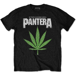 Pantera - Whiskey 'N Weed Uni Bl ryhmässä MERCH / T-paita / Rockoff_Nya April24 @ Bengans Skivbutik AB (5535664r)