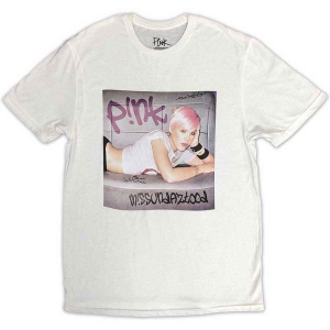 P!Nk - Missundaztood Uni Wht ryhmässä MERCH / T-paita / Rockoff_Nya April24 @ Bengans Skivbutik AB (5535672r)