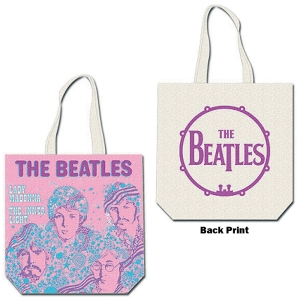 The Beatles - Lady Madonna Cotton Pink Tote B ryhmässä MERCHANDISE / Merch / Pop-Rock @ Bengans Skivbutik AB (5535694)