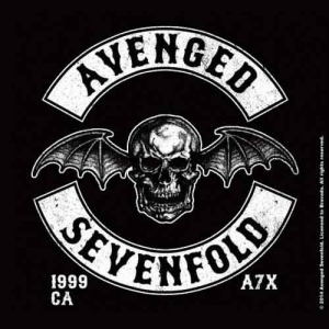 Avenged Sevenfold - Deathbat Crest Individual Coast ryhmässä MERCHANDISE / Merch / Hårdrock @ Bengans Skivbutik AB (5535852)