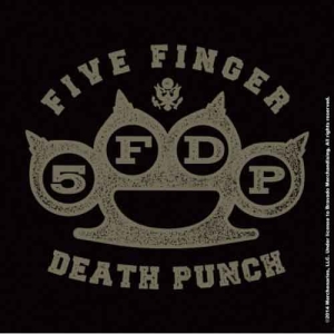 Five Finger Death Punch - Brass Knuckle Individual Cork Coast ryhmässä MERCHANDISE / Merch / Hårdrock @ Bengans Skivbutik AB (5535862)