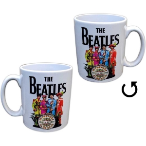 The Beatles - Sgt. Pepper Wht Unboxed Mug ryhmässä MERCHANDISE / Merch / Pop-Rock @ Bengans Skivbutik AB (5535891)