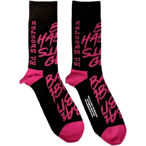 Ed Sheeran - Bad Habits Uni Bl Socks (Eu 40-45) ryhmässä MERCHANDISE / Merch / Pop-Rock @ Bengans Skivbutik AB (5536111)