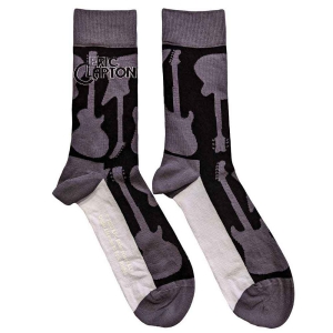 Eric Clapton - Guitars Uni Grey Socks (Eu 40-45) ryhmässä MERCHANDISE / Merch / Blues @ Bengans Skivbutik AB (5536113)