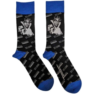 Ice Cube - B&W Photo Uni Bl Socks (Eu 40-45) ryhmässä MERCHANDISE / Merch / Hip Hop-Rap @ Bengans Skivbutik AB (5536124)