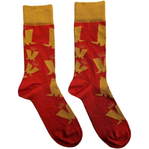 Madness - Crown & M Uni Red Socks (Eu 40-45) ryhmässä MERCHANDISE / Merch / Reggae @ Bengans Skivbutik AB (5536139)