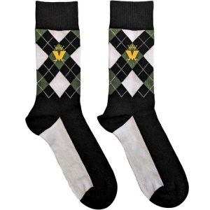 Madness - Crown & M Green Uni Bl Socks (Eu 40-45) ryhmässä MERCHANDISE / Merch / Reggae @ Bengans Skivbutik AB (5536142)