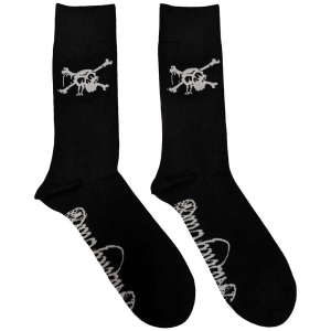 Motley Crue - Skull Uni Bl Socks (Eu 40-45) ryhmässä MERCHANDISE / Merch / Hårdrock @ Bengans Skivbutik AB (5536146)