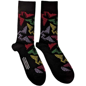 Paul Mccartney - Wings Logos Uni Bl Socks (Eu 40-45) ryhmässä Minishops / Paul Mccartney @ Bengans Skivbutik AB (5536169)