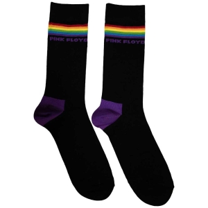 Pink Floyd - Prism Stripes Uni Bl Socks (Eu 39-45) ryhmässä MERCHANDISE / Merch / Pop-Rock @ Bengans Skivbutik AB (5536174)