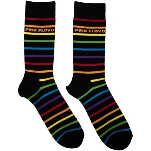 Pink Floyd - Wide Stripes Uni Bl Socks (Eu 39-45) ryhmässä MERCHANDISE / Merch / Pop-Rock @ Bengans Skivbutik AB (5536175)