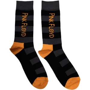 Pink Floyd - Orange Logo Uni Bl Socks (Eu 39-45) ryhmässä MERCHANDISE / Merch / Pop-Rock @ Bengans Skivbutik AB (5536176)