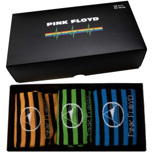 Pink Floyd - Mono Prism Uni 3-Pack Socks  (Eu 39-45) ryhmässä MERCHANDISE / Merch / Pop-Rock @ Bengans Skivbutik AB (5536177)