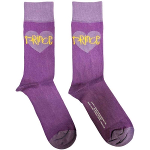 Prince - Purple Heart Uni Purp Socks (Eu 40-45) ryhmässä MERCHANDISE / Merch / RnB-Soul @ Bengans Skivbutik AB (5536179)