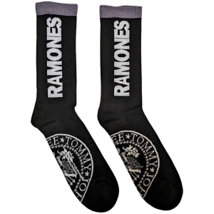 Ramones - Presidential Seal Uni Bl Socks (Eu 40-45 ryhmässä MERCHANDISE / Merch / Punk @ Bengans Skivbutik AB (5536182)