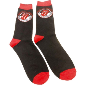 Rolling Stones - Established Uni Bl Socks (Eu 40-45) ryhmässä MERCHANDISE / Merch / Pop-Rock @ Bengans Skivbutik AB (5536188)