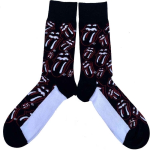 Rolling Stones - Outline Tongues Uni Bl Socks (Eu 40-45) ryhmässä MERCHANDISE / Merch / Pop-Rock @ Bengans Skivbutik AB (5536190)