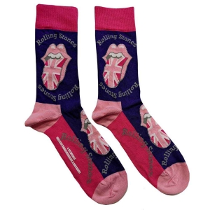 Rolling Stones - Uk Tongue Uni Purp Socks (Eu 40-45) ryhmässä MERCHANDISE / Merch / Pop-Rock @ Bengans Skivbutik AB (5536197)