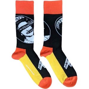 Sex Pistols - God Save The Queen Bl Socks (Eu 40-45) ryhmässä MERCHANDISE / Merch / Punk @ Bengans Skivbutik AB (5536199)