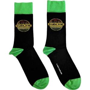 Sublime - Circle Logo Uni Bl Socks (Eu 40-45) ryhmässä MERCHANDISE / Merch / Reggae @ Bengans Skivbutik AB (5536207)