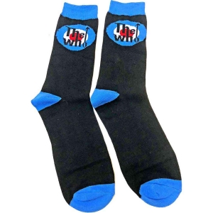 The Who - Target Logo Uni Bl Socks (Eu 40-45) ryhmässä MERCHANDISE / Merch / Pop-Rock @ Bengans Skivbutik AB (5536255)